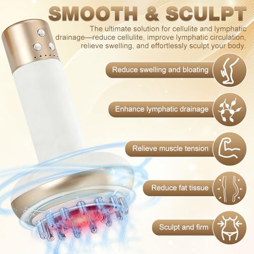 Masseur anti cellulite électrique et drainage lymphatique à 6 vitesses pour corps