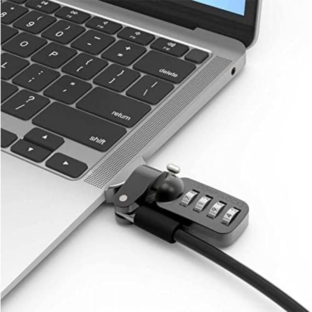 MacBook Air 2020 Lock Security Ledge con candado de Cable Combinado