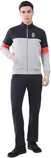 Monte Carlo Men’s Regular Fit Collared Neck Full Sleeve Printed Winter Tracksuit | Trendy Printed Design | Soft Warm Fabri... Price In India
