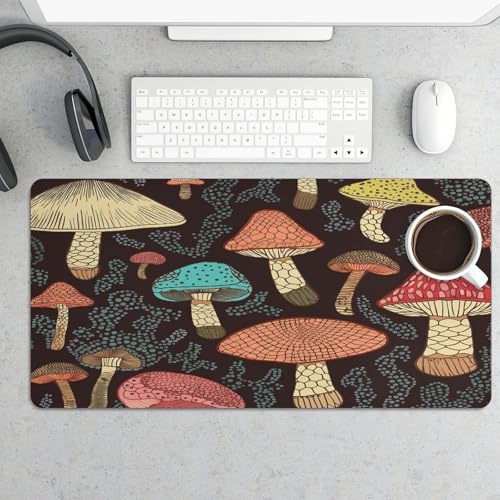 Mushroom Desk Pad con Base Antideslizante de Goma miniatura 5