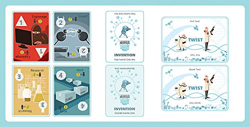 Nefarious: The Mad Scientist Game! Board Game