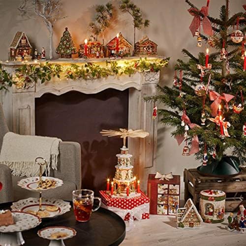 Caja de música de Navidad Villeroy & Boch para decorar el salón con velas 5