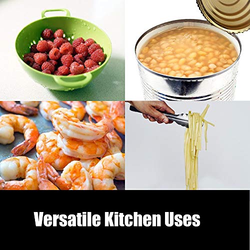 Culinary Elements 6-Inch, 3 Cup Personal Colander With Dual Handles For Fruit & Vegetable Portion Control #9956, 2 Pack - Thumbnail 3