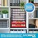 BIRDROCK HOME Craft Organizer Bin with 36 Drawers | Heavy-Duty Metal Hardware Storage Organization | Great for Nails, Nuts, Bolts, Legos | Mini & Large Drawer