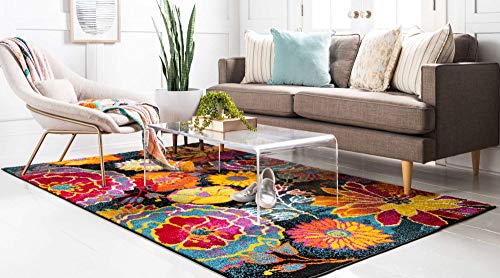Tapete decorativo Unique Loom 5'1" x 8' rectangular miniatura 3