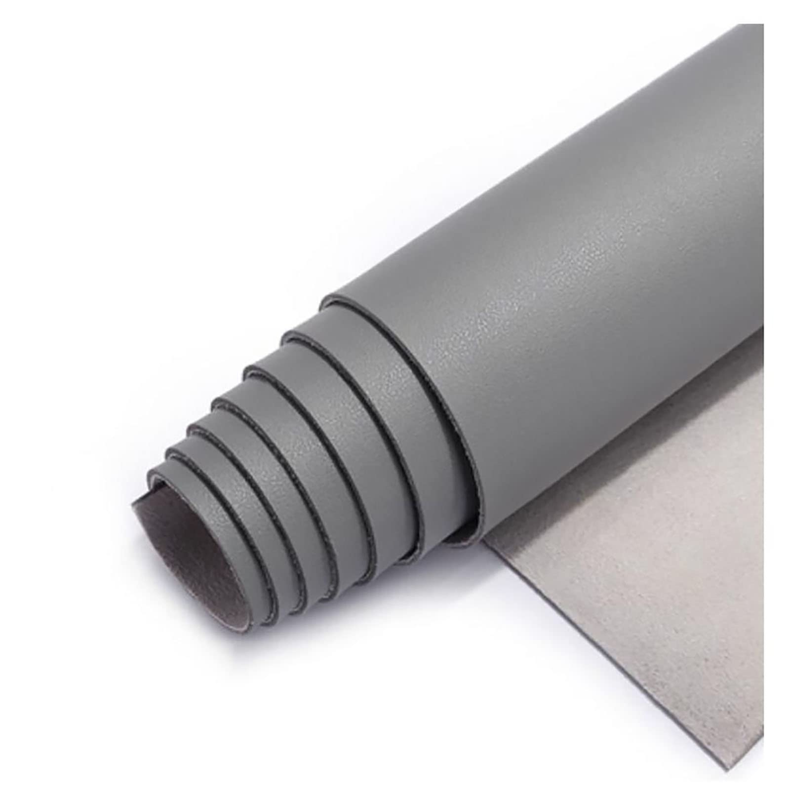 Tissu en cuir gris haute résistance pour rénovation haut de gamme durable