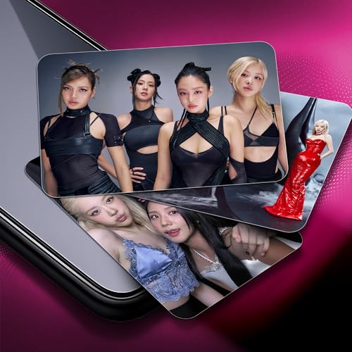 Image of NS Trading Blackpink Deadline Album Concept Glossy Laminated Photocards (Set of 28+4 Freebies)