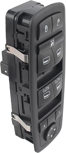 Miniatura 9 de 68139805AB Interruptor de ventana eléctrica principal para Dodge Charger 2011-2014, Crysler 300 2011-12, Crysler 2015-17 200, 2016 Dodge Ram 1500