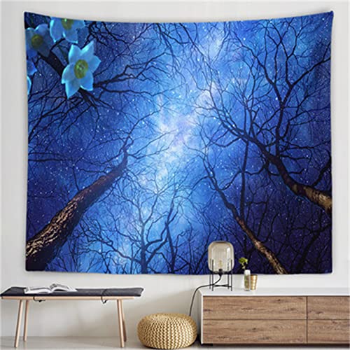Tapiz de pared psicodélico de poliéster resistente, arte estético y suave para tu salón
