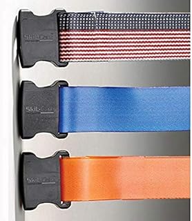 Skil-Care Gait Belt, Bariatric, Pathoshield Vinyl, Orange # 914388 - 72