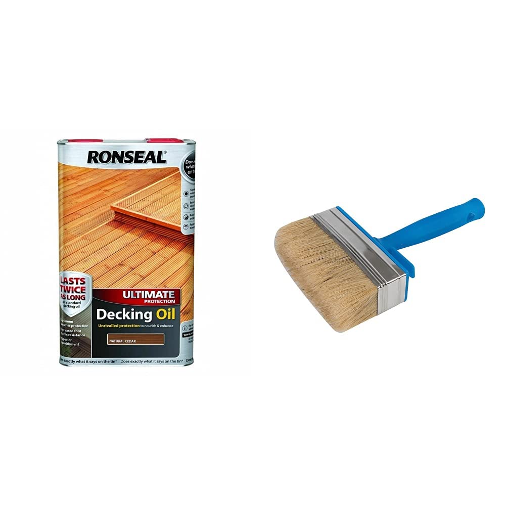 Ronseal Ultimate Protection 2.5Ltr Natural Cedar Decking Oil - Screwfix - View #3