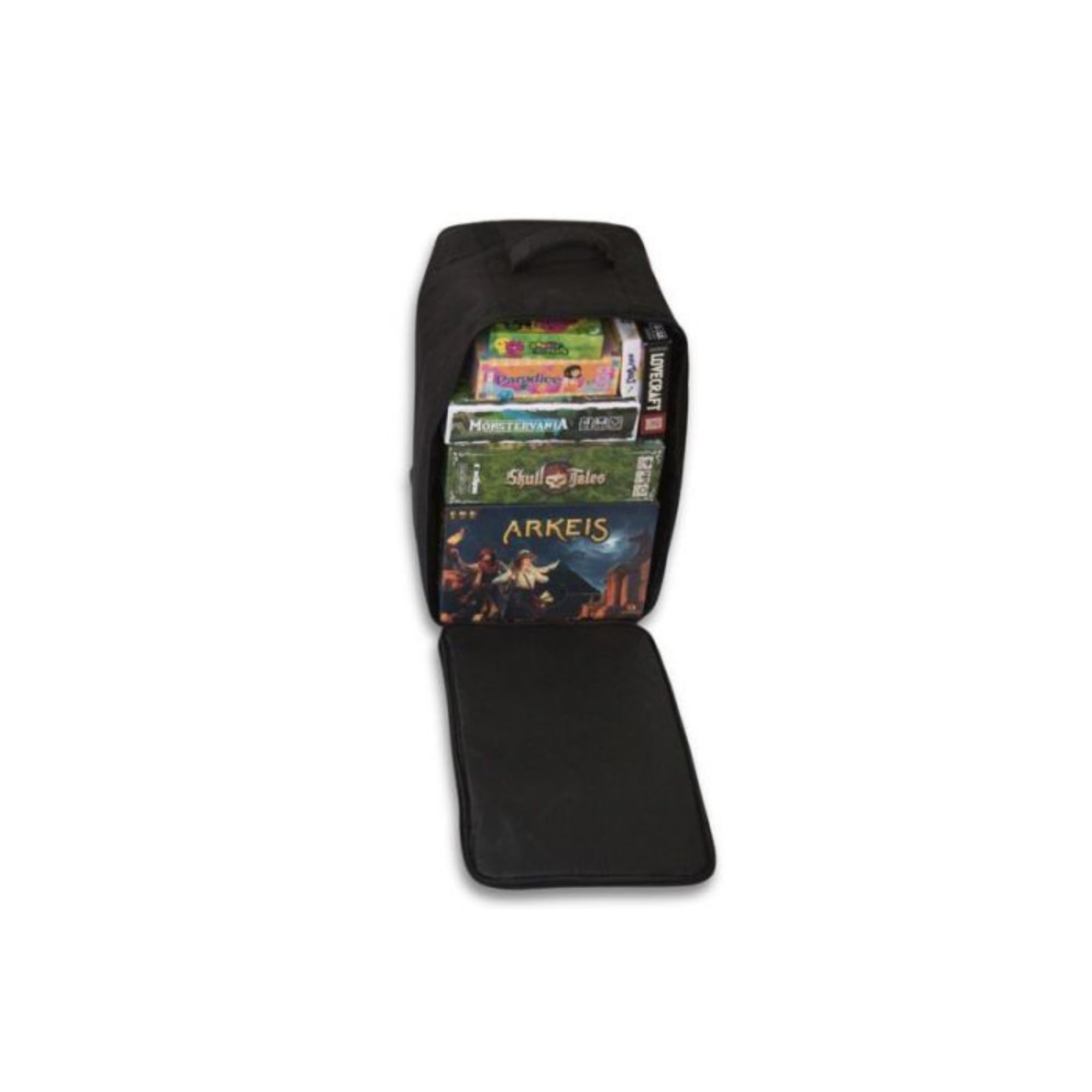 Zacachila, Mochila de Juegos de Mesa, Acolchada, Correas Ajustables, 33x32x50 cm, 15 kg