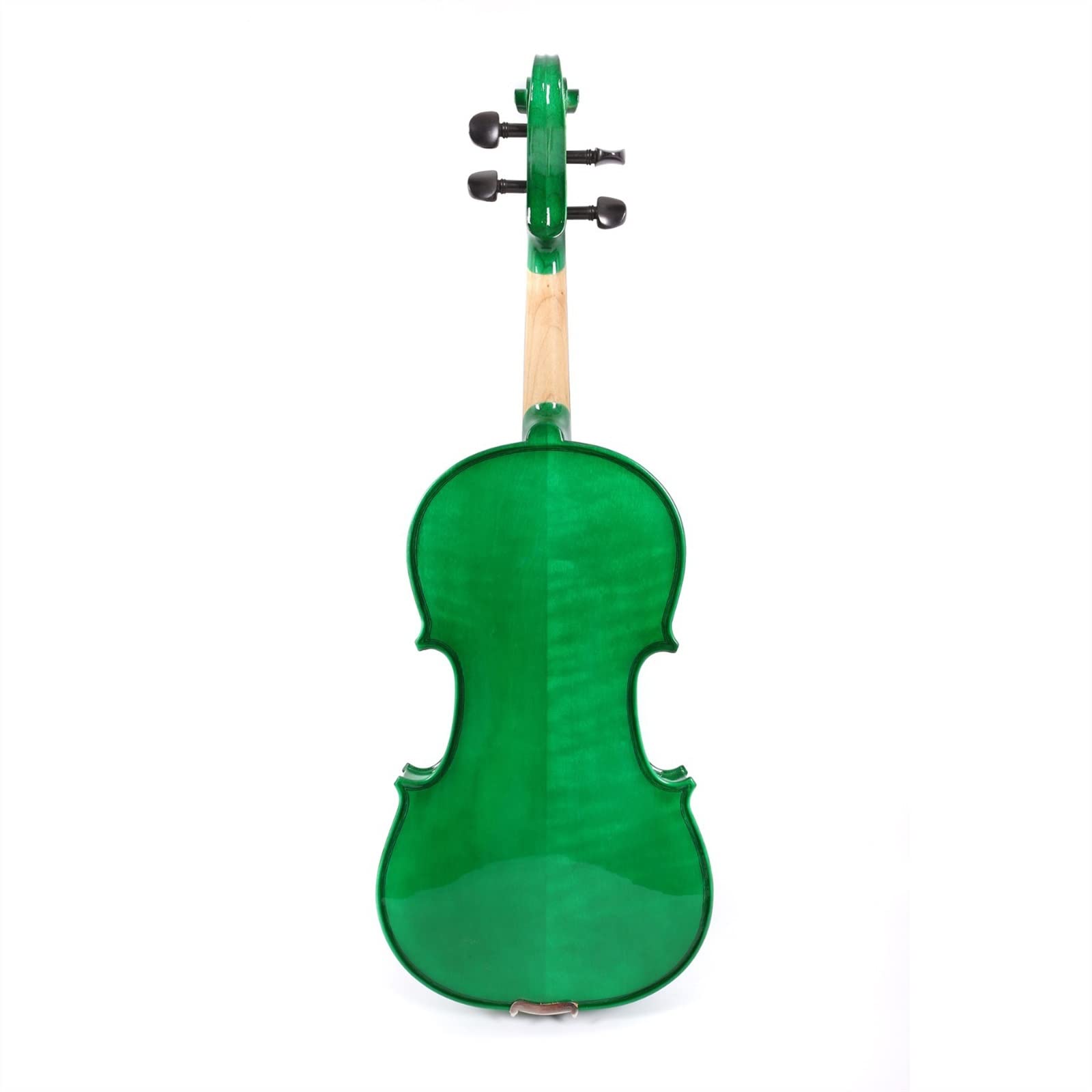 4/4 Violino Massello di Acero Abete Fatto A Mano Violino Strumento Musicale Ebano Raccordi Custodia Rigida Violini per Studenti