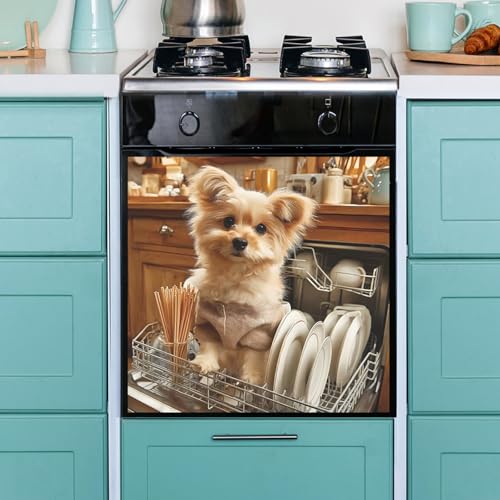 Vinilos decorativos de perro Achang para cocina y cuarto miniatura 4