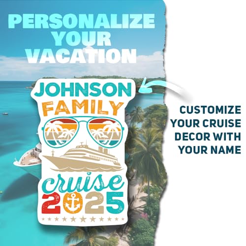 Imán decorativo personalizado para crucero 5 pulgadas 2 unidades miniatura 2