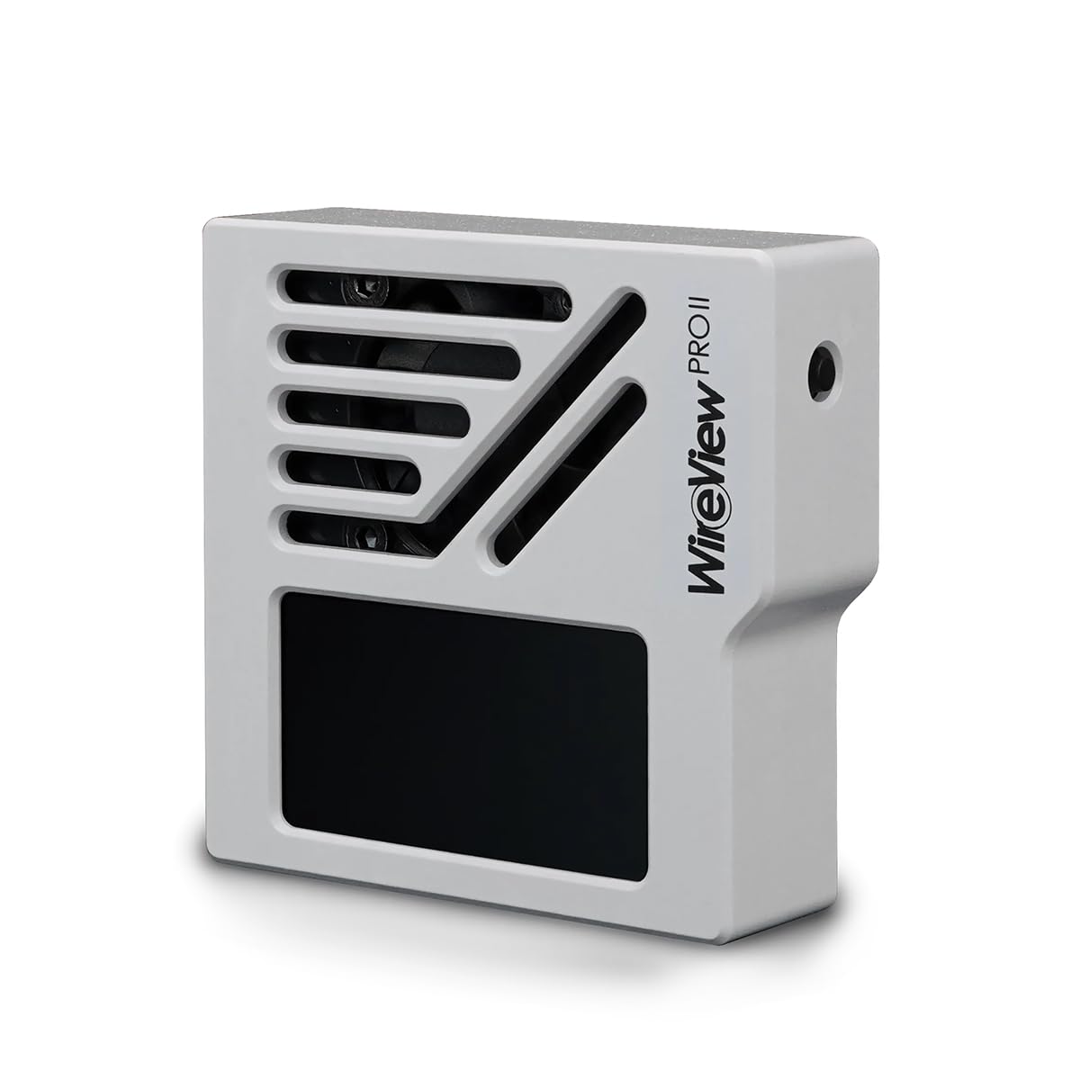 Thermal Grizzly WireView Pro II GPU White Normal - Dispositivo di monitoraggio GPU per schede grafiche 12V-2x6 e 12VHPWR con monitoraggio della corrente per pin, display TFT-IPS e instradamento dei