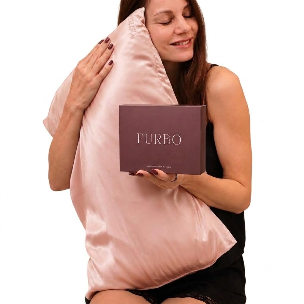 FURBO Silk Pillowcase - Hair & Skin Luxury -13 FURBO Silk Pillowcase - Hair & Skin Luxury -13