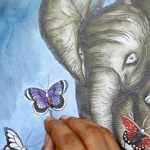 Anna by Anuschka Women's Hand-Painted Leather Medium Multi-Compartment Bag2