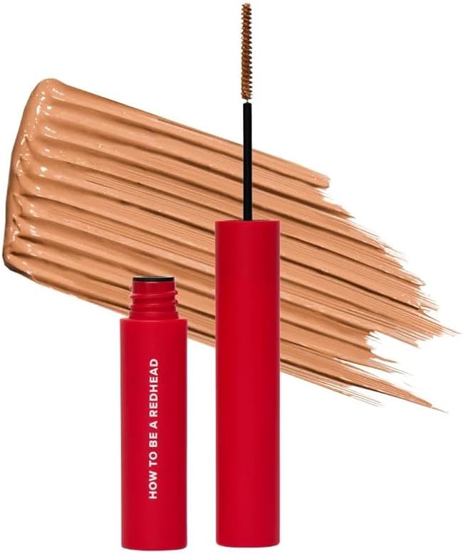 How to be a Redhead Finally Have Brows Longwearing Eyebrow Gel for Redheads, Universal Red Tinted Brow Gel, Cruelty-Free, As Seen On Shark Tank
