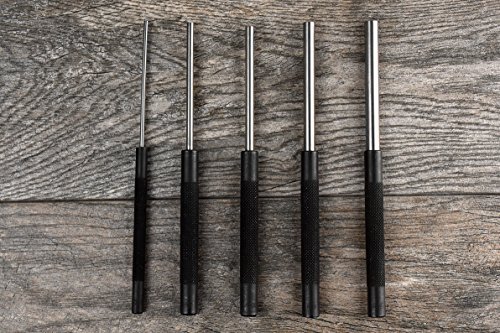 Se Steel Long Drive Pin Punch Set (5 Pc.) - St1021I #TOP2