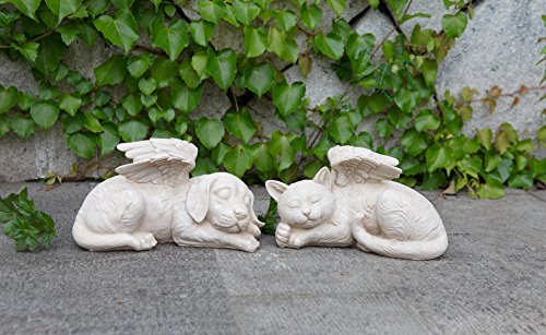 Napco 11144 Sleeping Angel Dog With Wings Garden Statue, 9.75 X 5 #TOP2