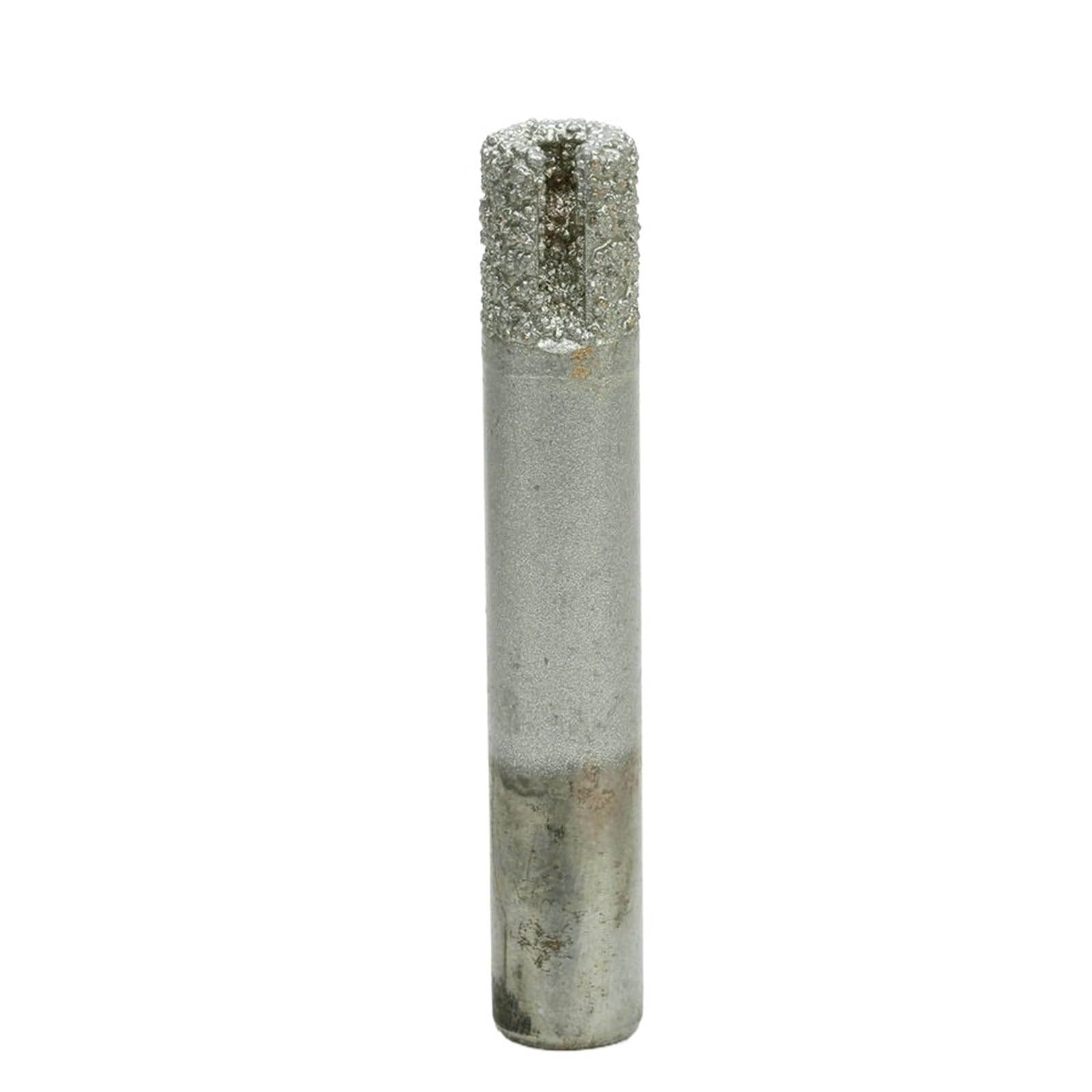 Fresadora de diamante de soldadura de 6-12mm, cortador de grabado, fresa de fondo plano, herramienta de corte de ranura, fresa de ranura recta CNC para piedra(Groove 10 x 12 x 60L)