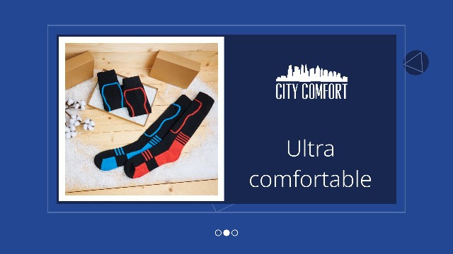 Calze Termiche Da Sci Per Uomo - Multipack, 77% Poliestere, 20% Cotone, Taglia 39-45 - Foto 3