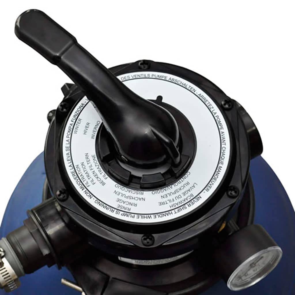 vidaXL Sistema de Filtración Arena Filtrante 11000 L Bomba Piscina Filtro Agua