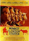  Männer die auf Ziegen starren - George Clooney - Filmposter 37x53cm gerollt