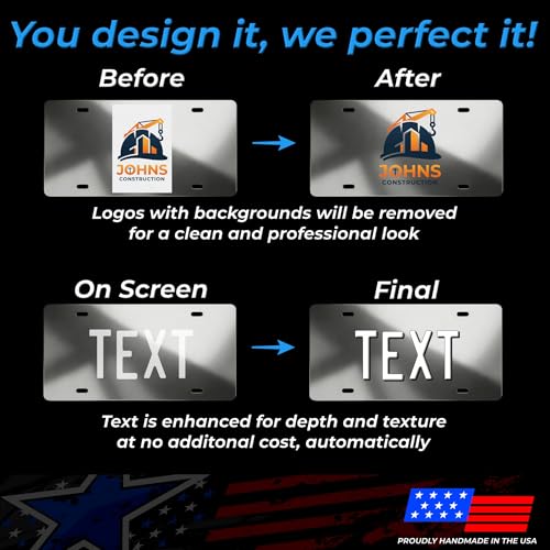 Custom License Plate Made in USA