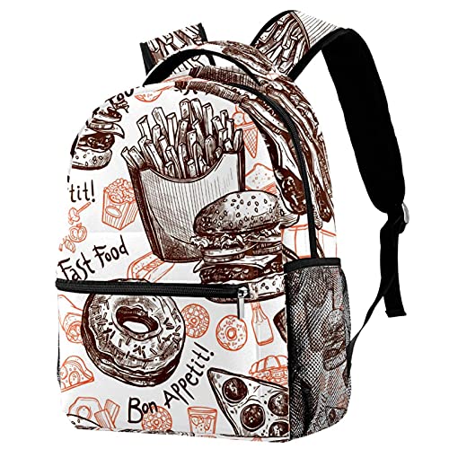 Sac à dos alimentaire léger avec poches de rangement pour le bureau