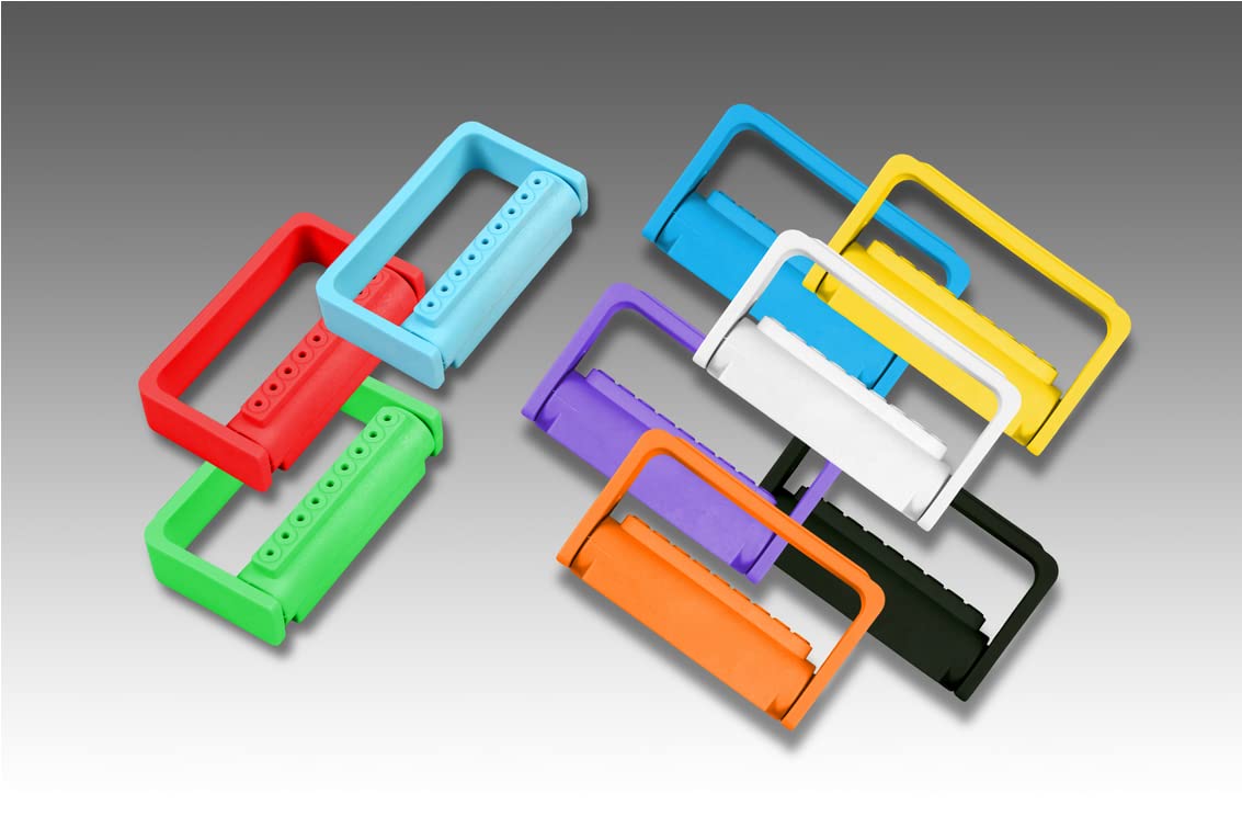 American Goods Dental Bur Caddy for 9 Bur Blocks Autoclavable 275°F. Diamond Bur Block Holder Organizer 1pcs (Neon Green)