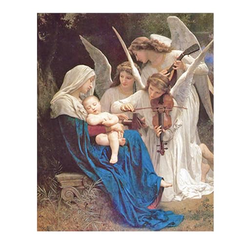 DCIDBEI (40x50CM) Peinture Diamant Jésus Christ, DIY Square Diamond Painting