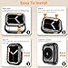 BOTOMALL Compatible with Apple Watch Bumper Case 42mm Series 3/2 Soft Flexible TPU Thin Lightweight Protective Cover for iWatch [NO Front Screen Protector]