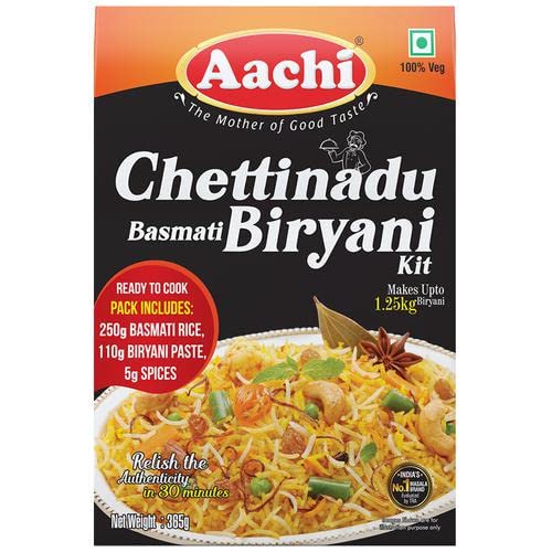 Aachi Chettinad Basmati Biryani Kit Amazon.in Grocery & Gourmet Foods