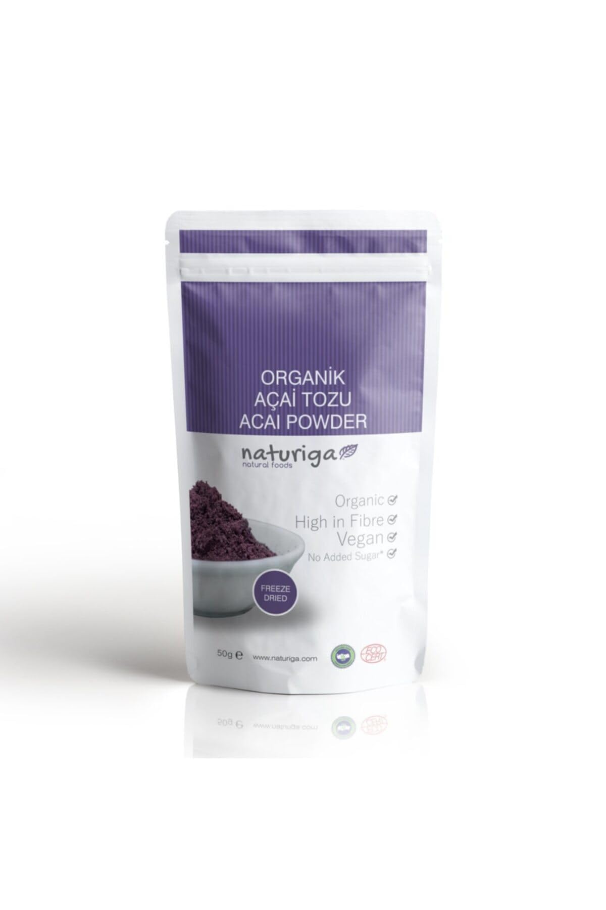 Naturiga Organik Acai Tozu 50 gr