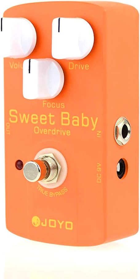 JOYO Overdrive Pedal Low-Gain Adapt to Various OD Styles for Electric Guitar Effect - True Bypass (Sweet Baby JF-36)