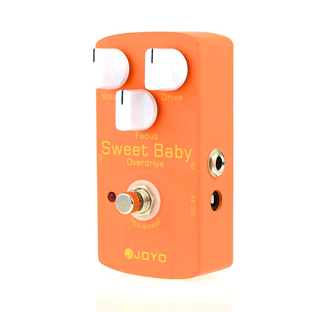 JOYO Sweet Baby JF-36 - Pedale Overdrive a basso guadagno, adatto a vari stili di OD per effetto chitarra elettrica, True Bypass