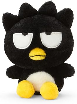 Sanrio BADTZ-MARU 618292 Bad Batsumaru Plush Toy, SS 5.9 x 4.7 x 3.5 inches 15 x 12 x 9 cm, Character