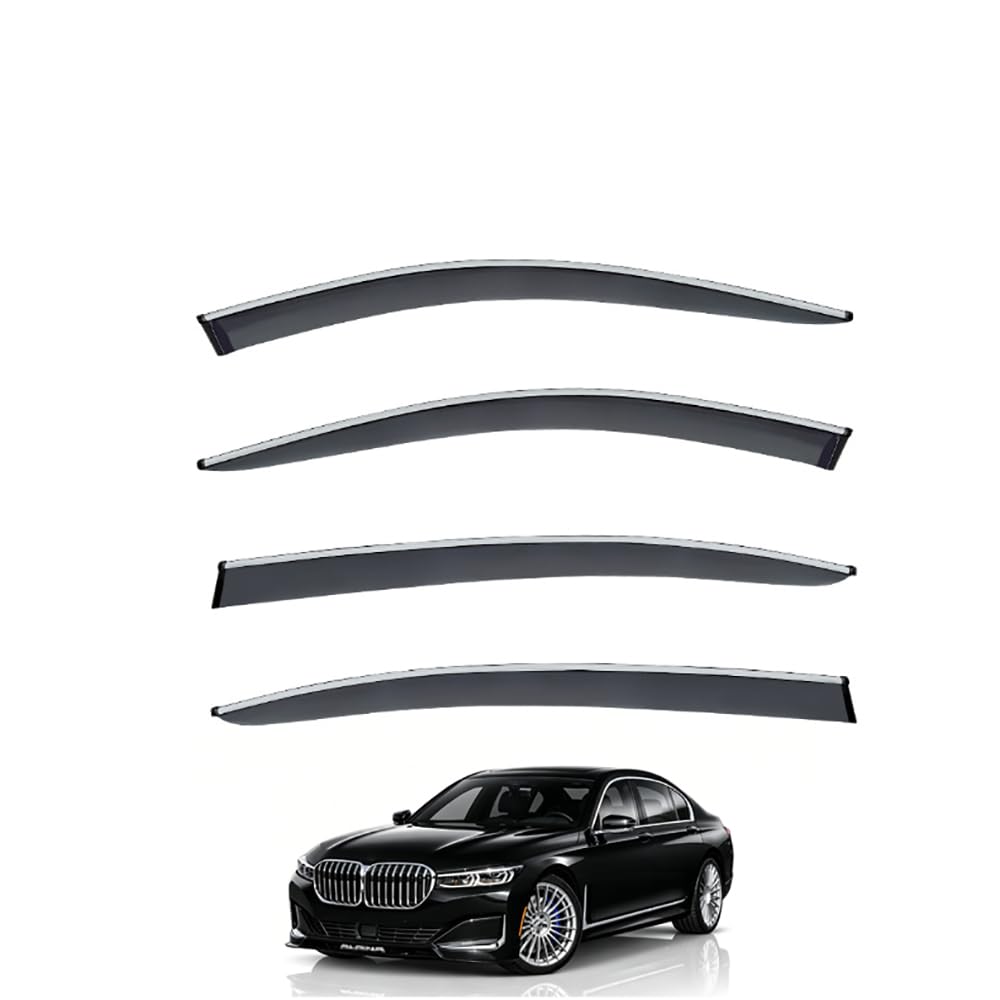 4 Pezzi Deflettori d’Aria tettuccio,per BMW Alpina B7 G12 2016-2022