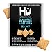 Hu Paleo Vegan Crackers, Sea Salt 2 Pack, Keto Friendly, Gluten Free, Grain Free, Low Carb, No Added Oils, No Refined Starches