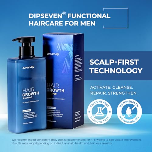 Image of Biotin & Caffeine Hair Growth Shampoo for Men