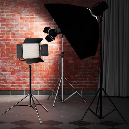Kit éclairage vidéo LED Walimex pro Niova 600 Plus Bi Color avec trépied WT-806 pour studio photo