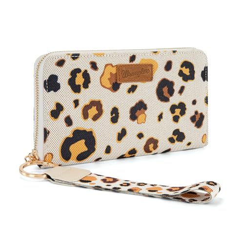 Image of X Wrangler Wristlet Western Wallet Boho Aztec Credit Card Holder for Women
