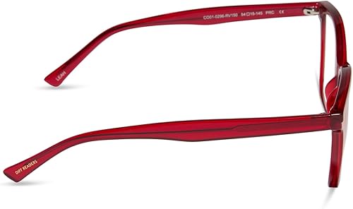 Miniatura 3 de DIFF Lentes de lectura con bloqueo de luz azul, ligeros y de gran tamaño, lentes Leah para mujer