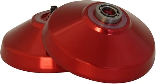 Miniatura 4 de Yoyo King Proteus Professional Responsive Trick Yoyo de aluminio con eje de rodamiento de bolas para niños con cuerda extra (rojo)