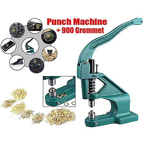 Buy Eyelet Grommet Machine, Hand Press Rivet Machine Buttonhole Punch