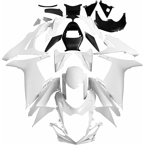 Injection Fairings For Suzuki GSXR600 GSXR750 K11 2011 2012 2013 2014 2015 2016 2017 2018 2019 2020 2021 2022 2023 ABS Plastic Fairing Kit Bodywork BodyKit-Unpainted White