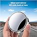 2 Pcs Small Rear-view Mirrors Suitable for Mitsubishi Outlander/PHEV/Xpander Cross Airtrek/Montero Sport,rear-view Blind Spot Mirrors 360 Degree Wide-angle Auxiliary Waterproof High-definition Glass