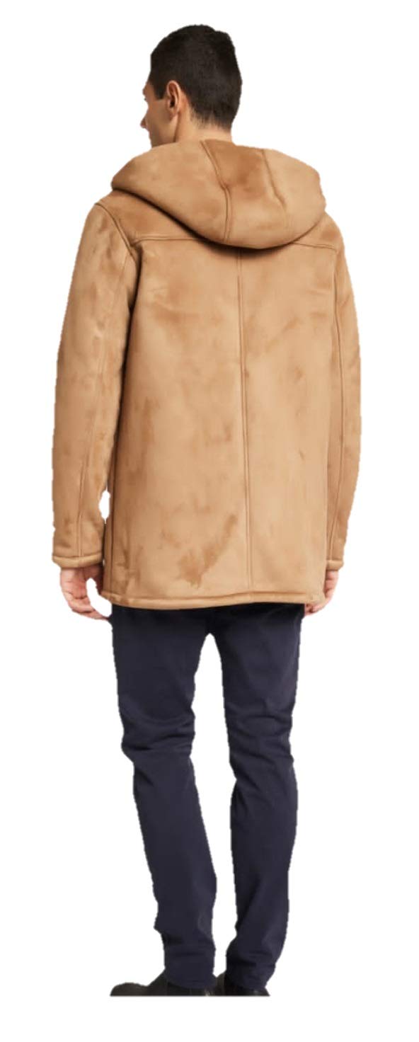 GAUDI' JEANS Cappotto Uomo Gaudì in ecomontone Marrone Chiaro con Cappuccio. A/I 2020/21 Art. 021GU38004 Taglia EU/it XXL